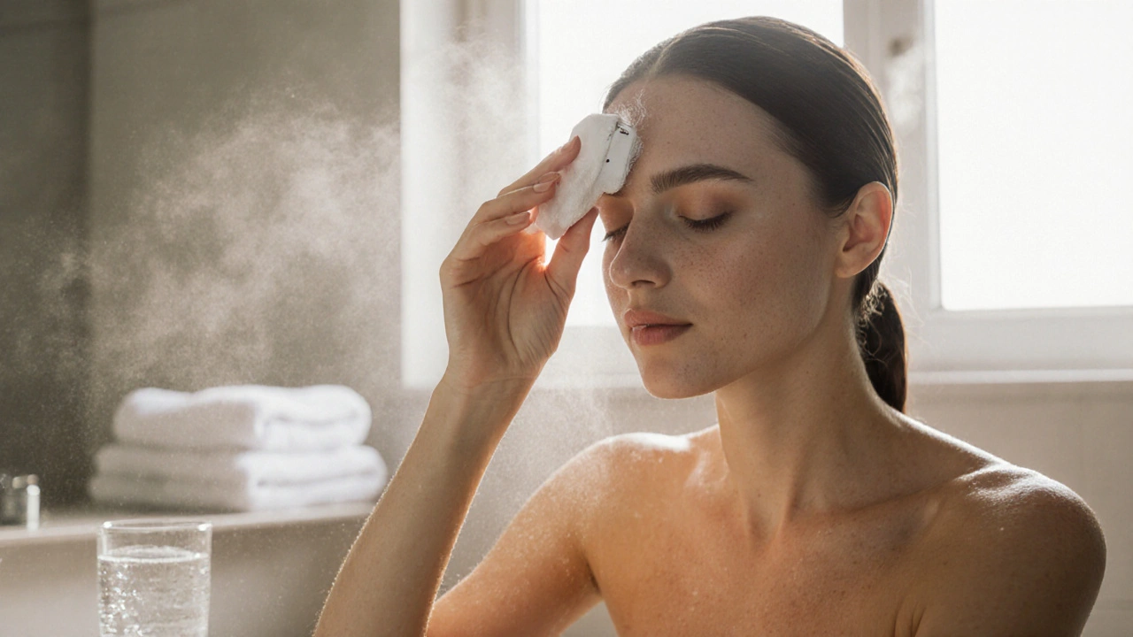 Jak často ledovat obličej: správná frekvence a jak to dělat bez škody