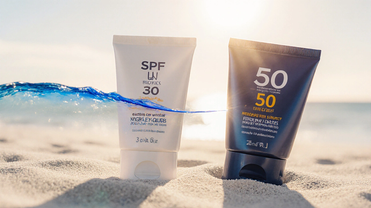 SPF 30 vs SPF 50 - Jaký je skutečný rozdíl?