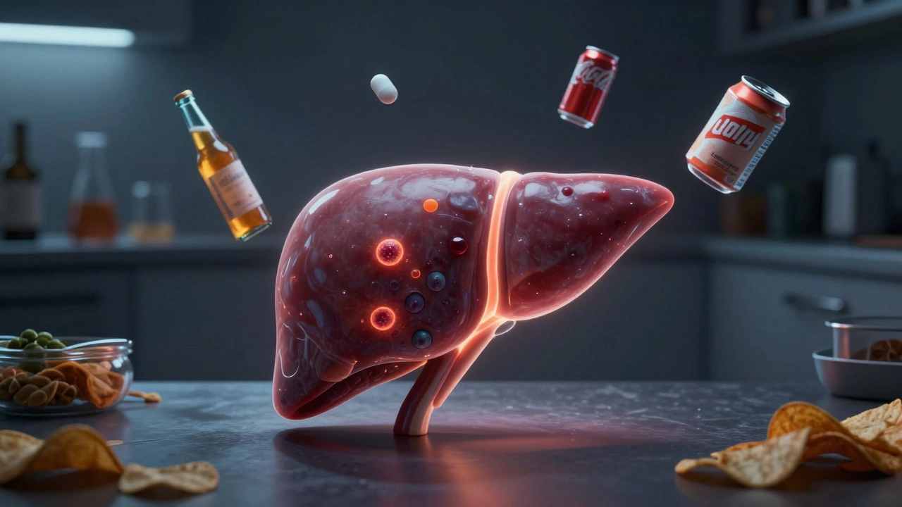 Co nejvíce poškozuje játra? Nebezpečné návyky, které zničí vaši detoxikaci