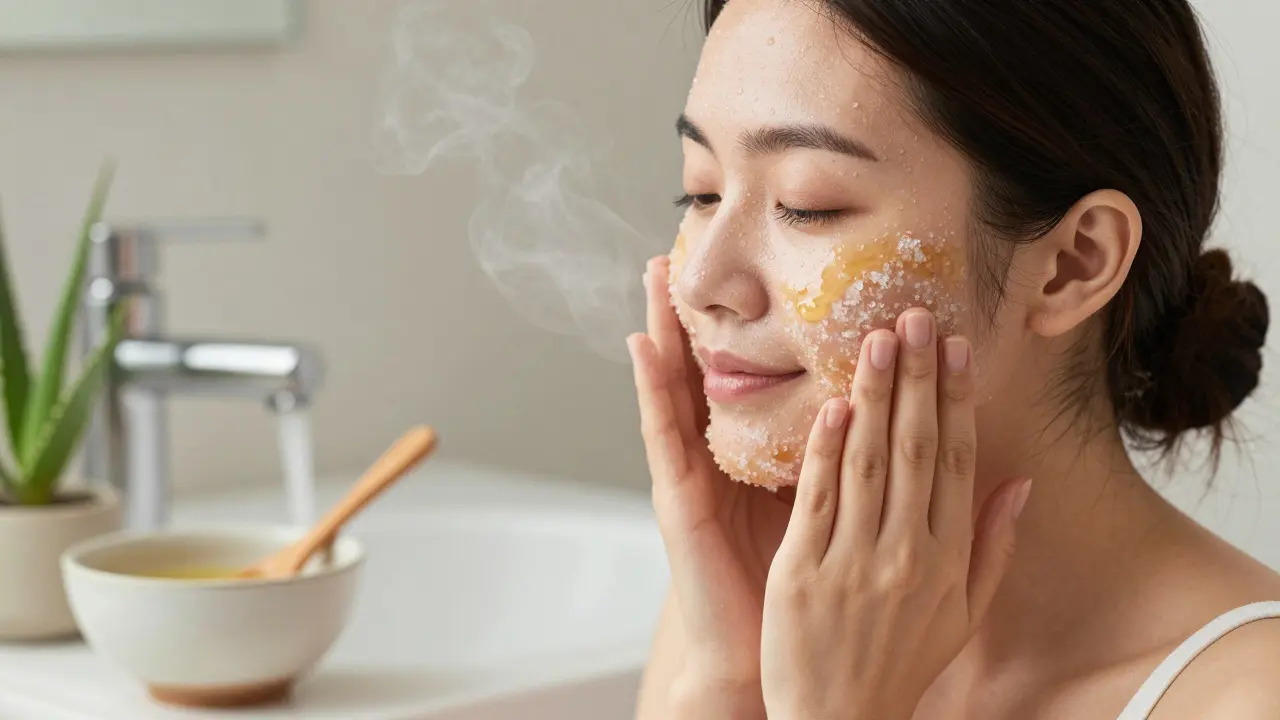 Co je to scrub a jak ho používat pro čistou a zářící pleť