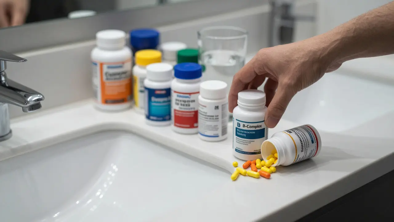 Předávkování vitamínem B: Příznaky, rizika a bezpečné dávkování