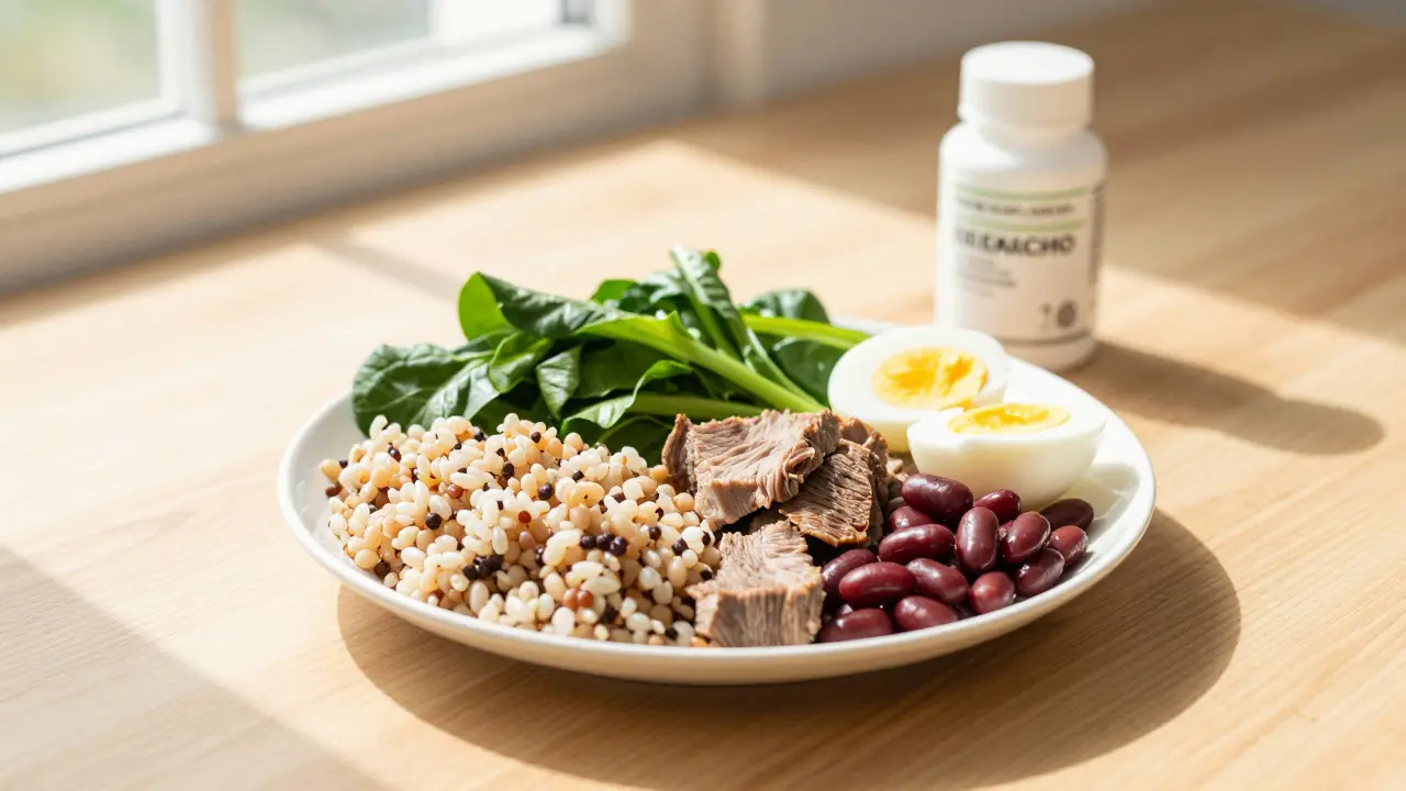 Zdravé jídlo jako přirozený zdroj vitamínů skupiny B