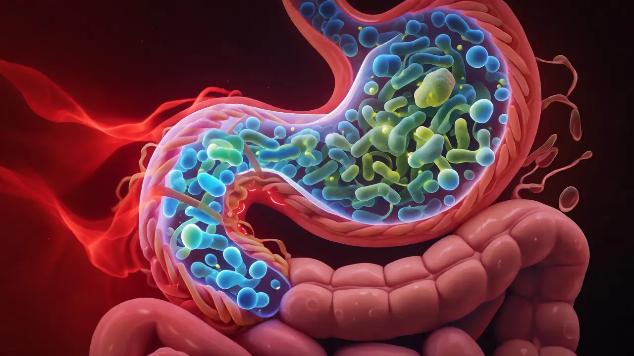Ochrana probiotik před žaludeční kyselinou