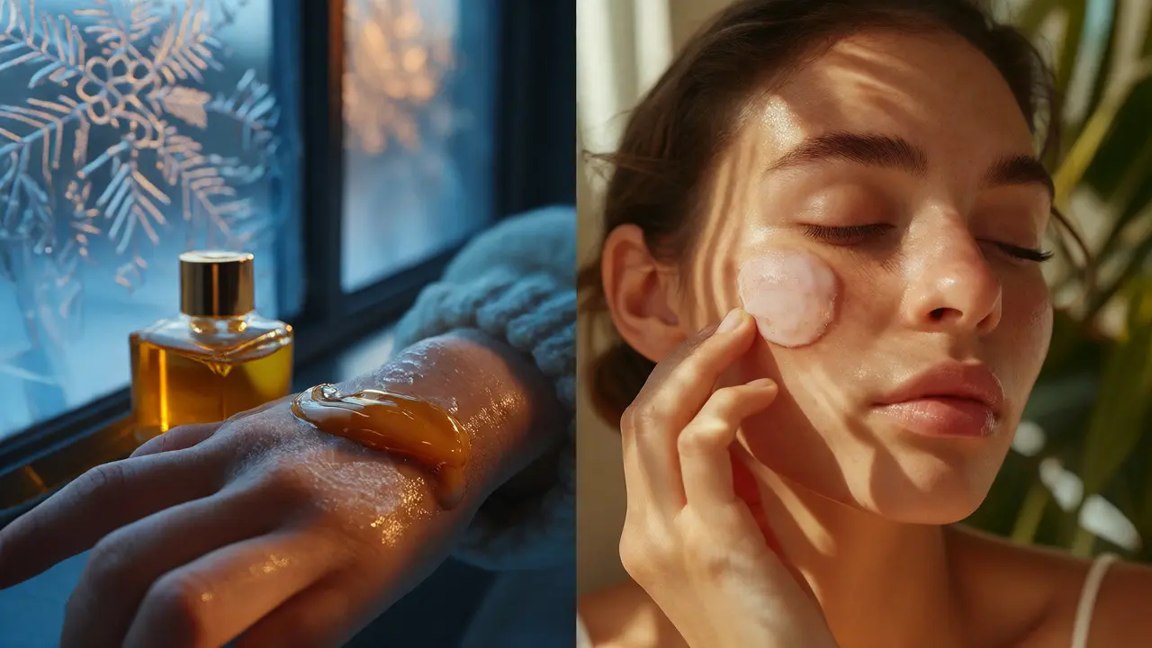 Srovnání zimní a letní péče o pleť s různými oleji